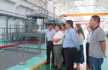 Zhijun,Miao, Deputy director of raw materials industrial division of Ministry of Industry and Information Technology, visited SMT