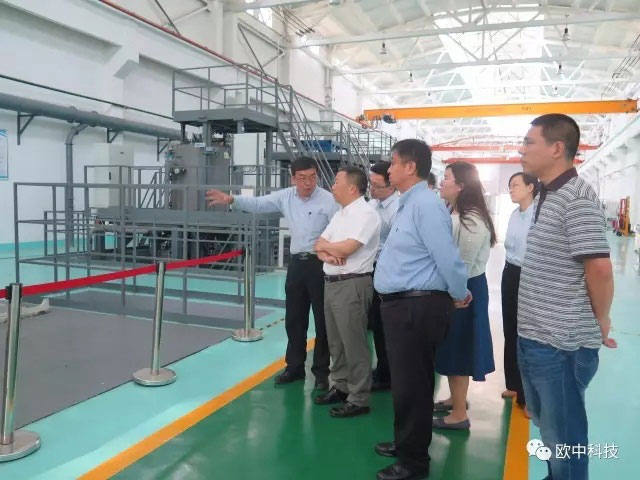 Zhijun,Miao, Deputy director of raw materials industrial division of Ministry of Industry and Information Technology, visited SMT
